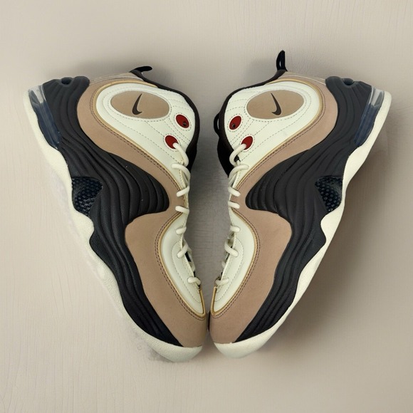 Nike Air Penny 2 "Baroque Brown" Basketball Sneakers Mens Size 8.5 FB8885-100 - Picture 1 of 13